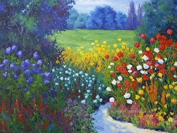Garten Werke - yxf040bE Impressionismus Garten